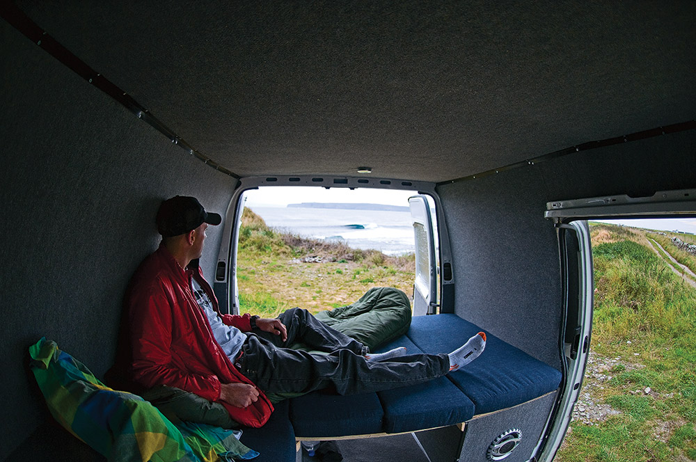 A van with a view, somewhere in Scotland Photo: Tim Nunn