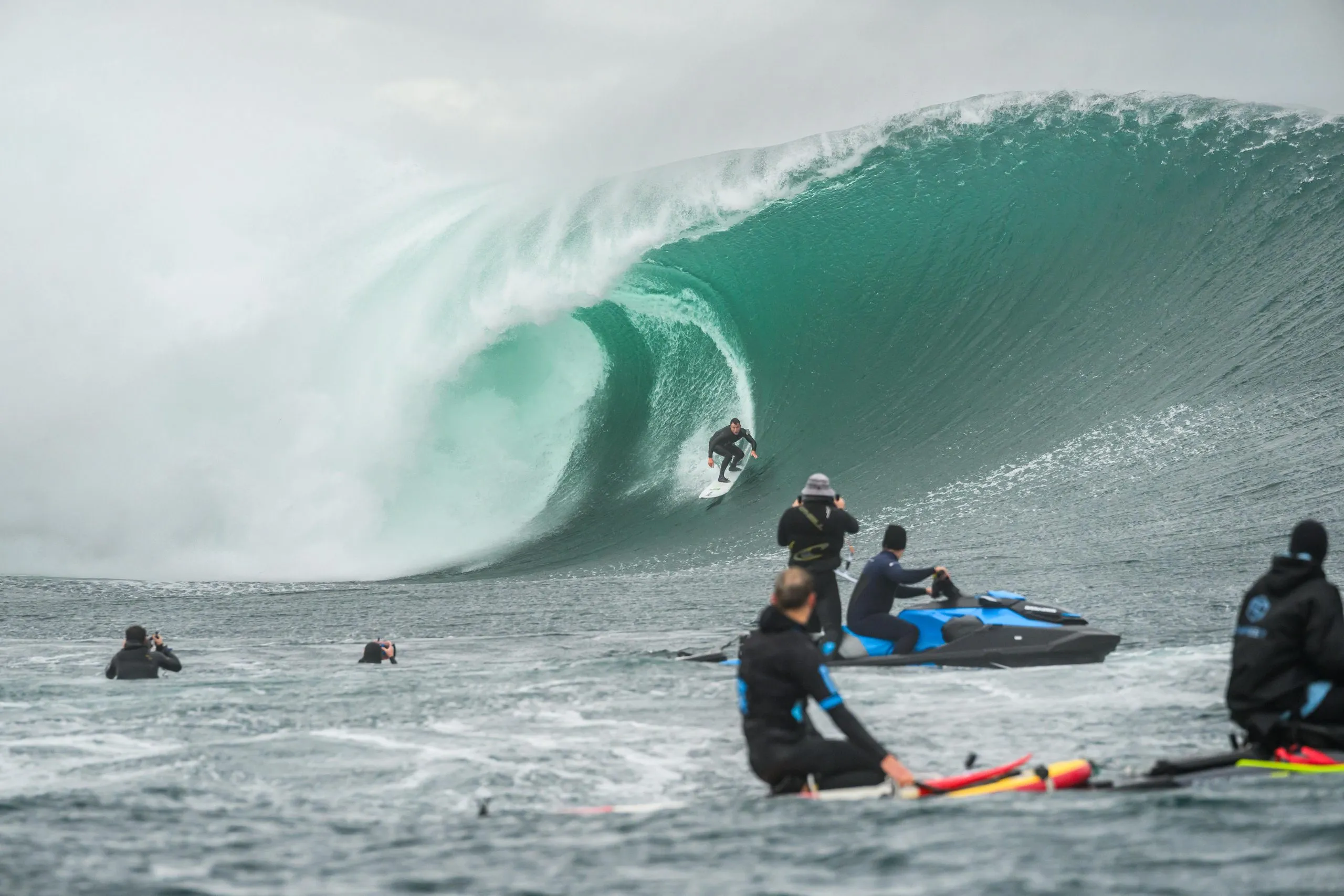 Perfect Sunday Viewing; Josie Prendergast Surfing The 'Dirt Nap
